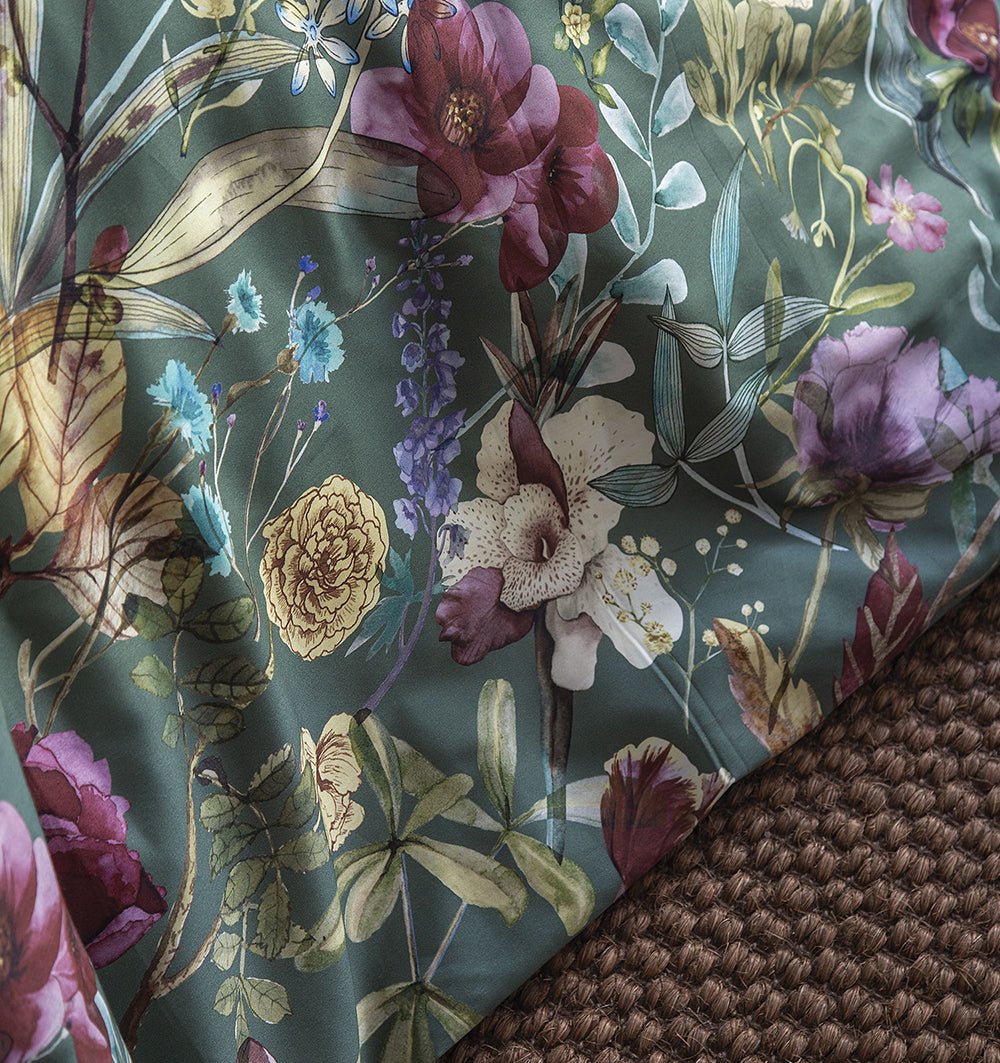 All - in - 1 Satin Duvet Cover Set NIMPHA - HomeFashion