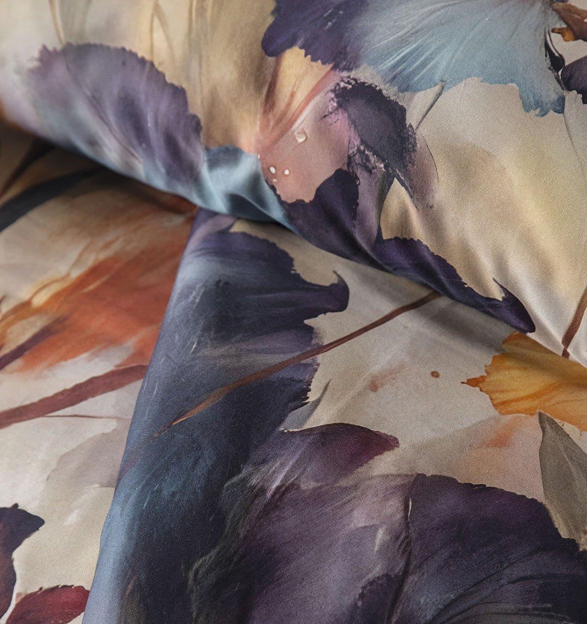 All - in - 1 Satin Duvet Cover Set VONNA - HomeFashion