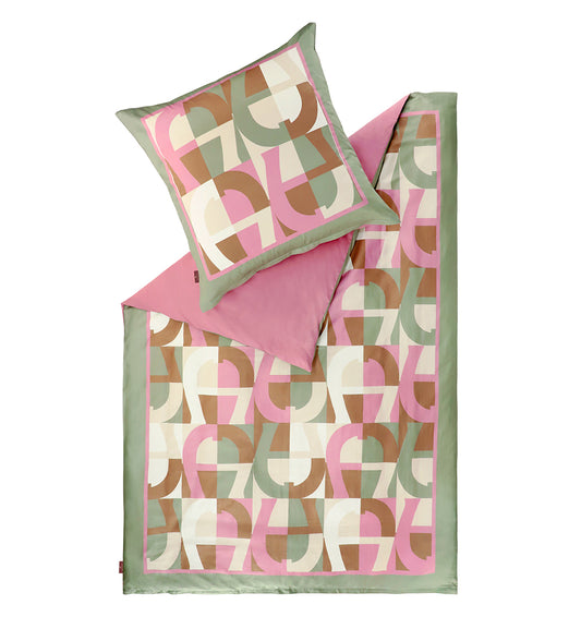 Satin Dora bedding Green Aigner