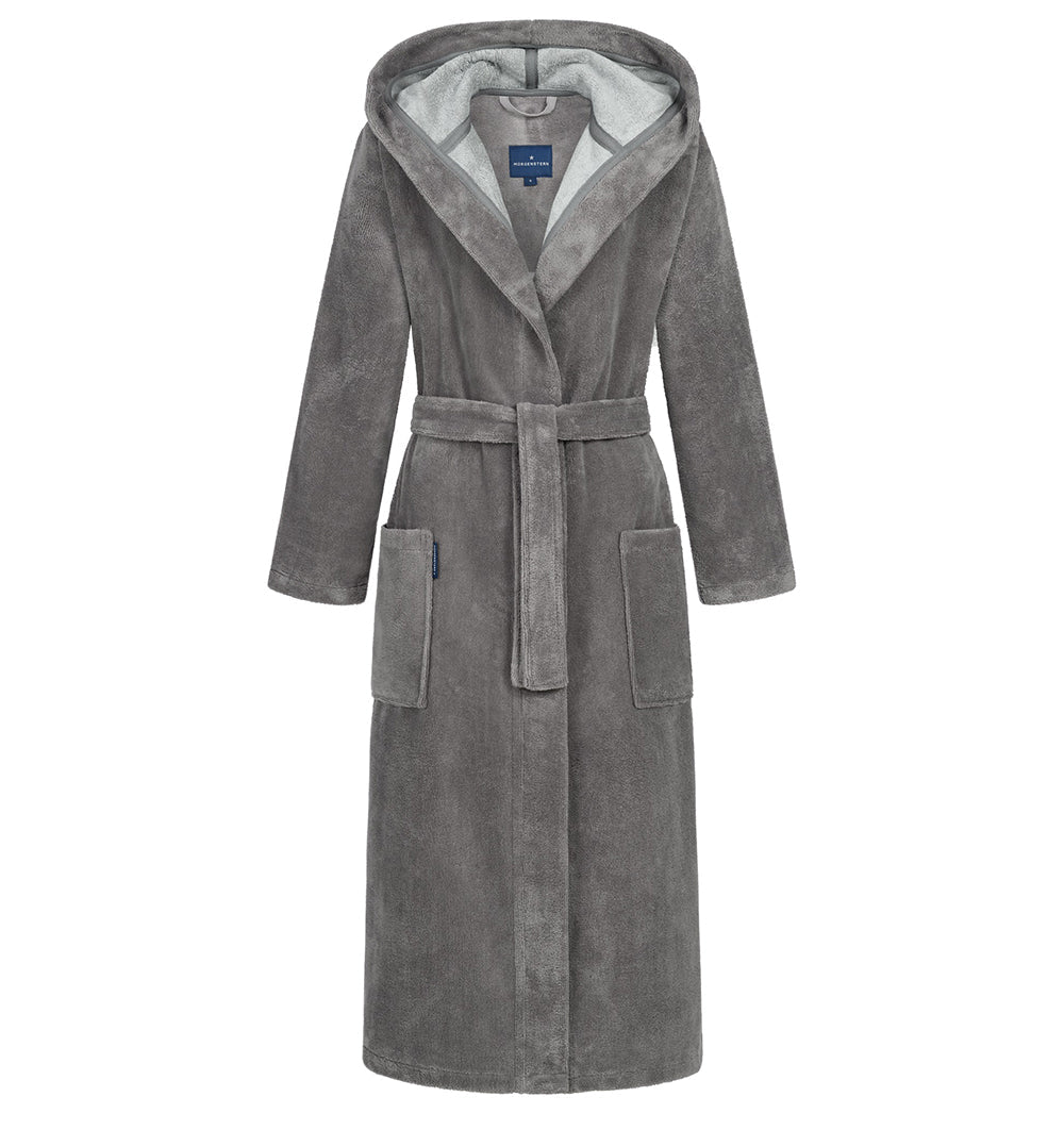 Bamboo hooded bathrobe GEENA 130cm - HomeFashion