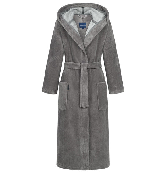 Bamboo hooded bathrobe GEENA 130cm - HomeFashion