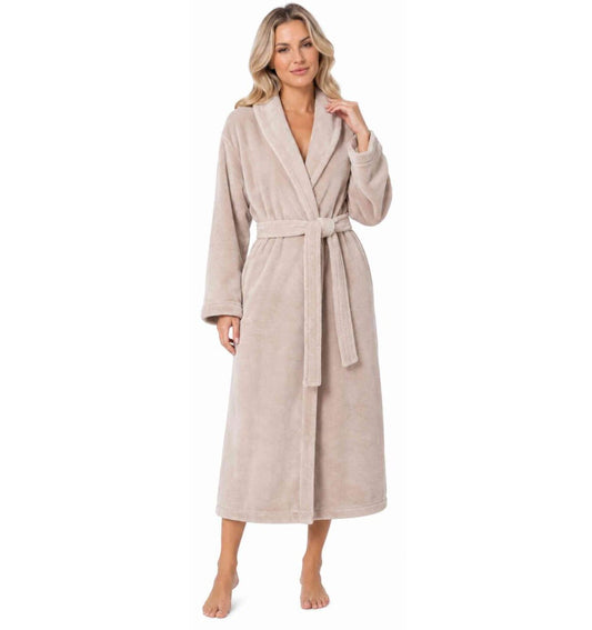 Bamboo plush bathrobe ANNA - HomeFashion