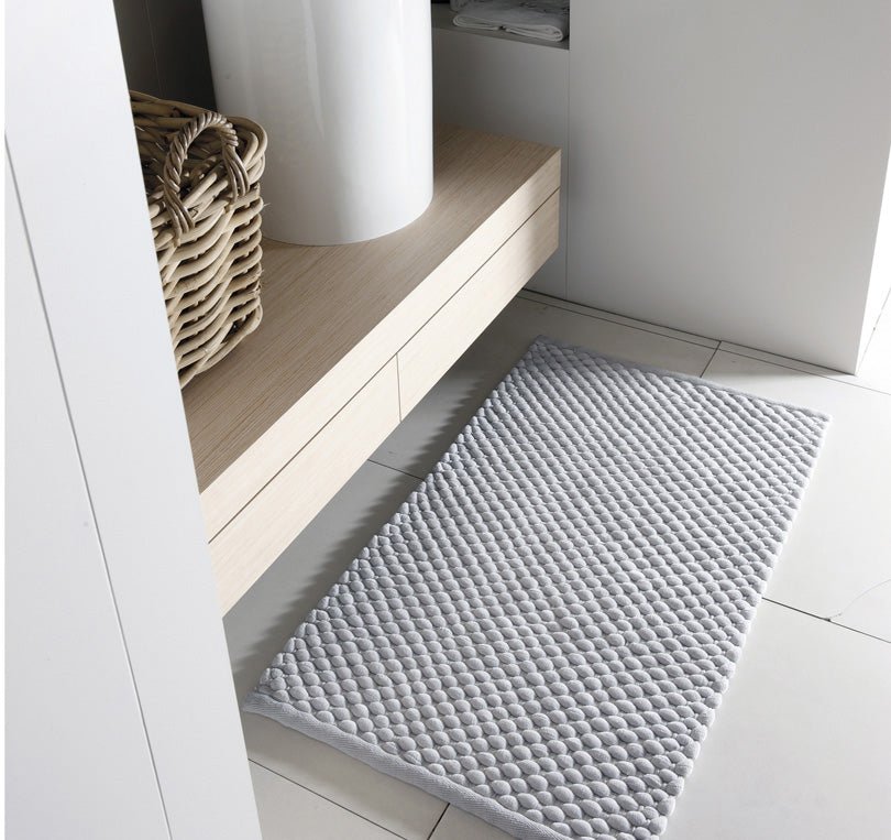 Bath rug MAKS LIGHT GREY - HomeFashion