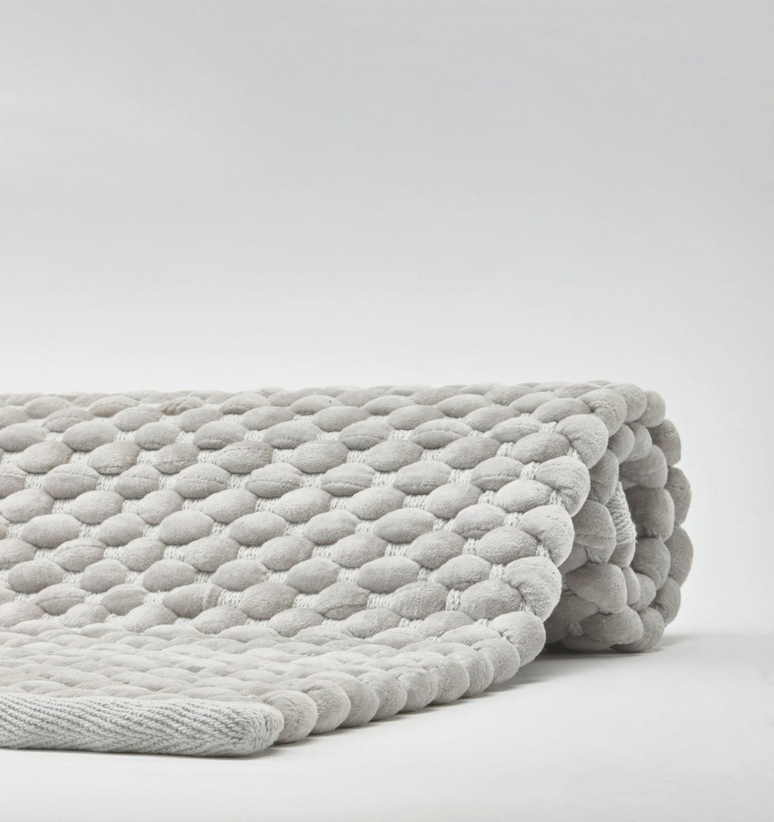 Bath rug MAKS LIGHT GREY - HomeFashion