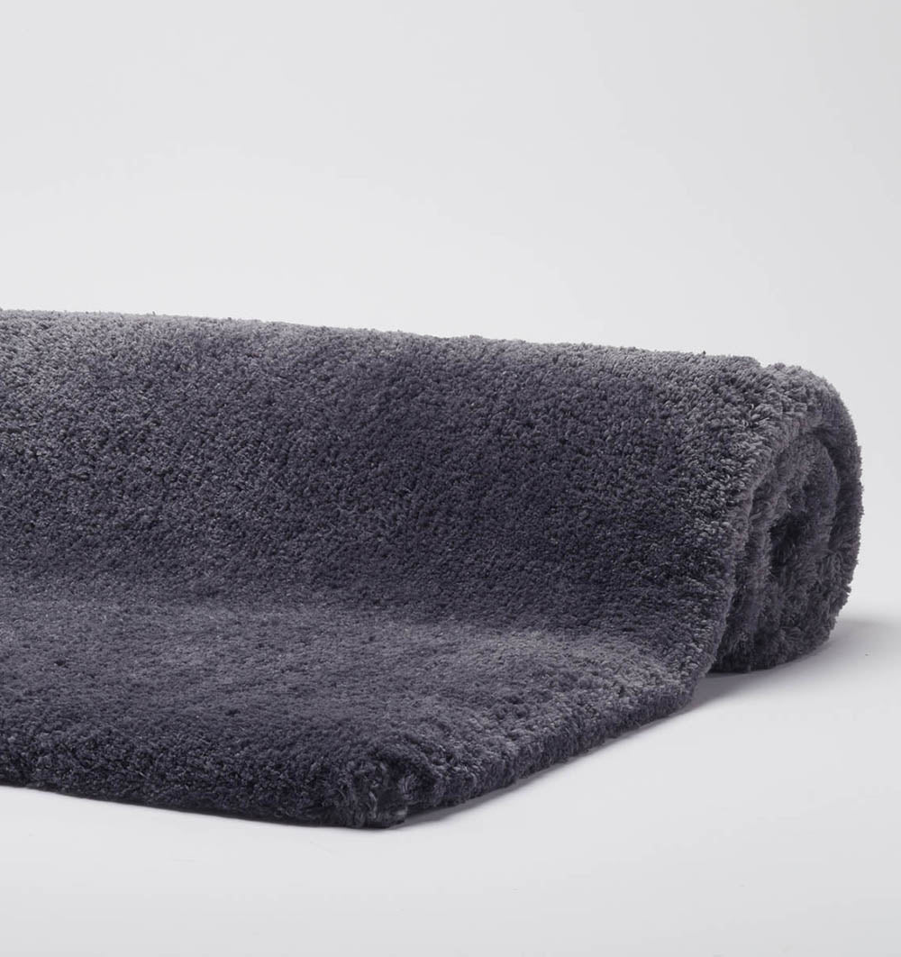 Bath rug MAURO ANTI - SLIP GRAPHITE - HomeFashion