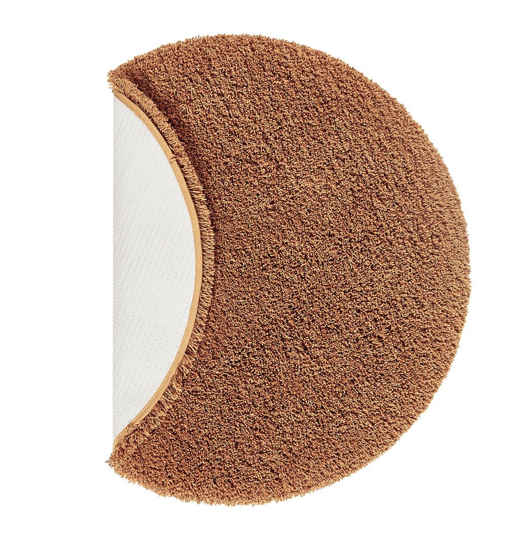 Bath rug MUSA ANTI - SLIP CINNAMON ø80cm - HomeFashion