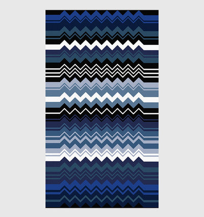 Bath Towel GIACOMO BLUE MISSONI HOME - HomeFashion