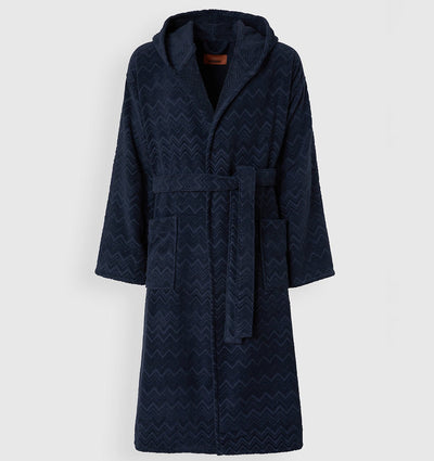 Bathrobe CHALK Missoni Home Blue - HomeFashion