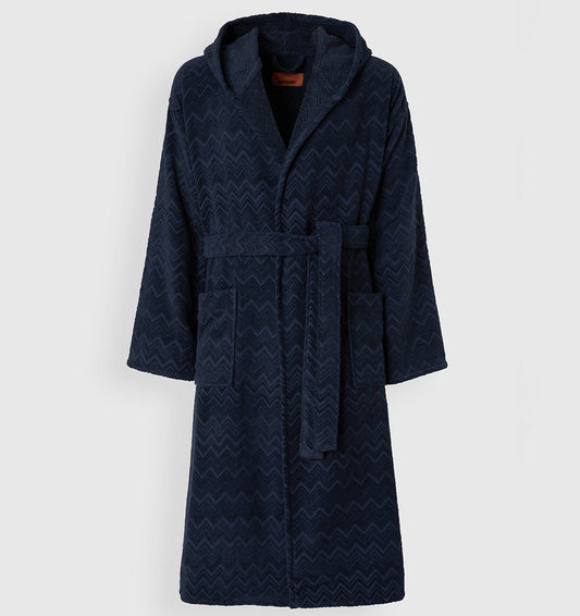 Bathrobe CHALK Missoni Home Blue - HomeFashion