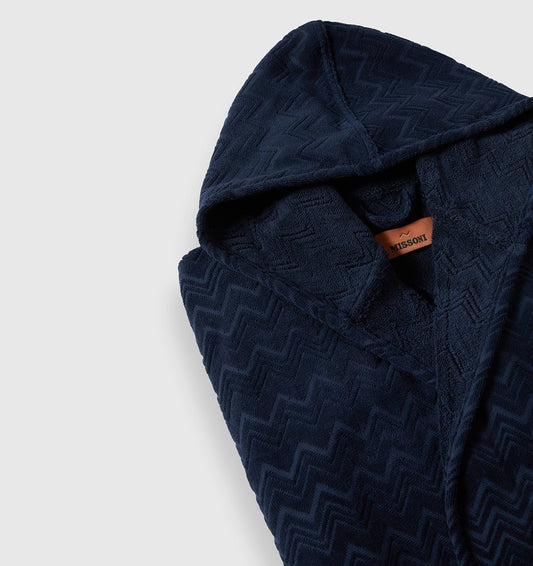 Bathrobe CHALK Missoni Home Blue - HomeFashion