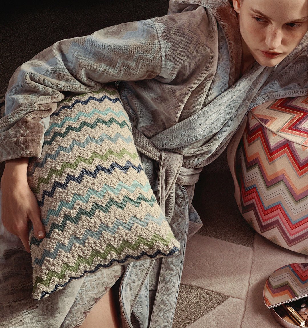 Bathrobe GIACOMO Missoni Home natural - HomeFashion