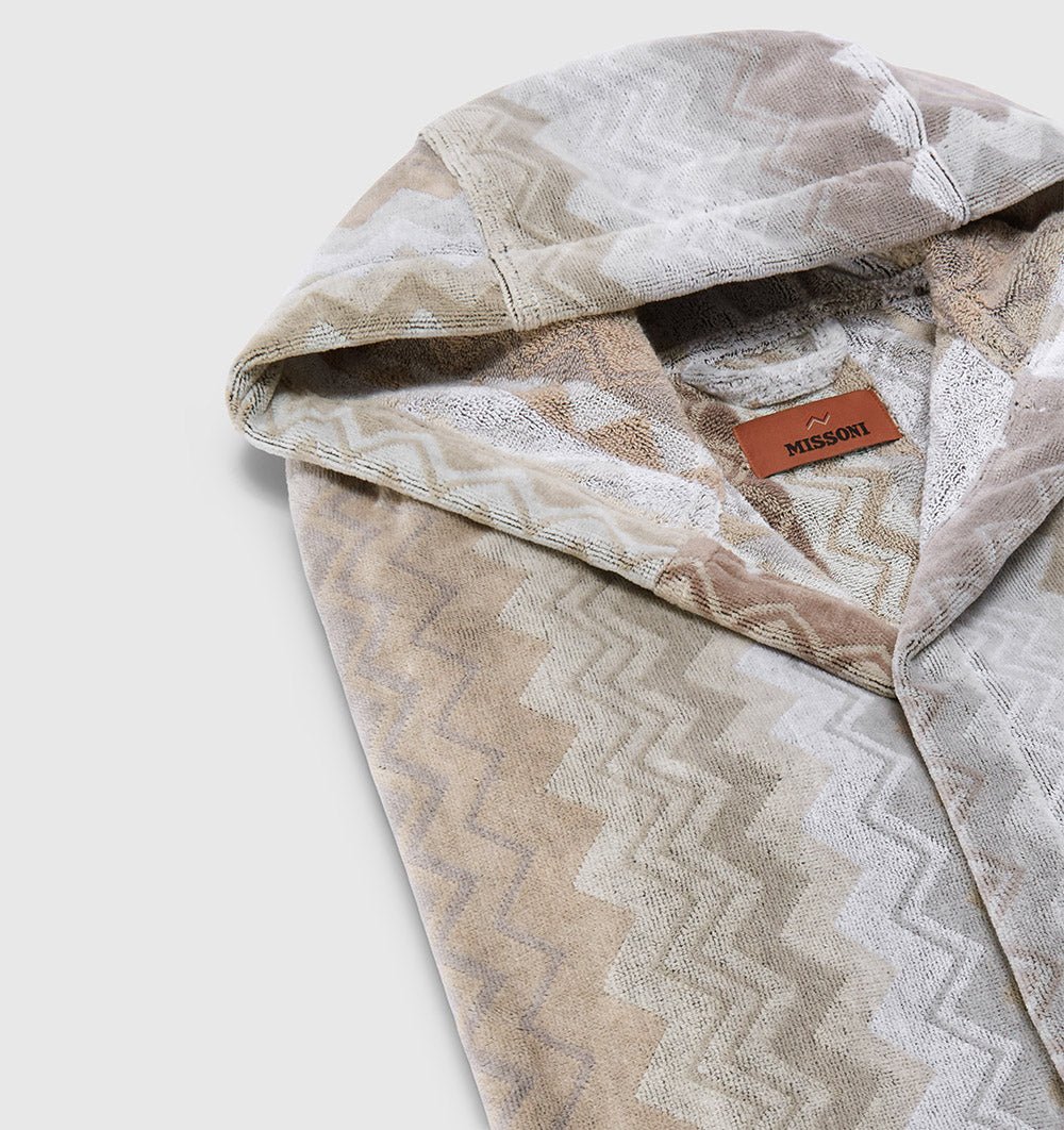 Bathrobe GIACOMO Missoni Home natural - HomeFashion