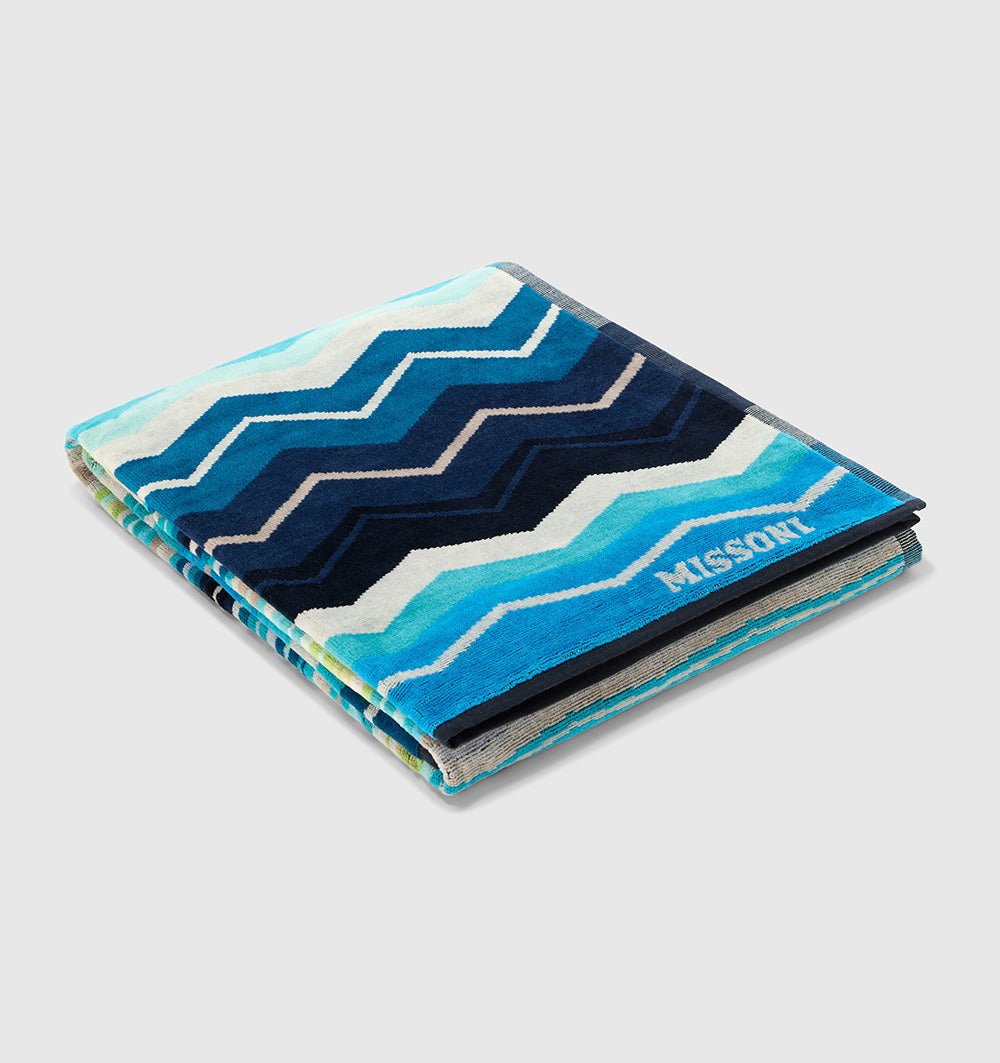 Beach Towel HUGO MISSONI HOME BLUE - HomeFashion