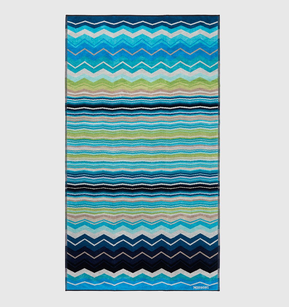 Beach Towel HUGO MISSONI HOME BLUE - HomeFashion