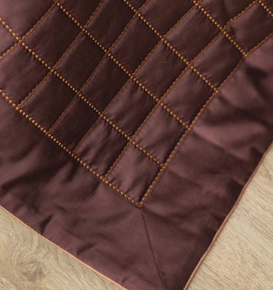 Bedspread BOLIGIA BROWN with pillowcases - HomeFashion