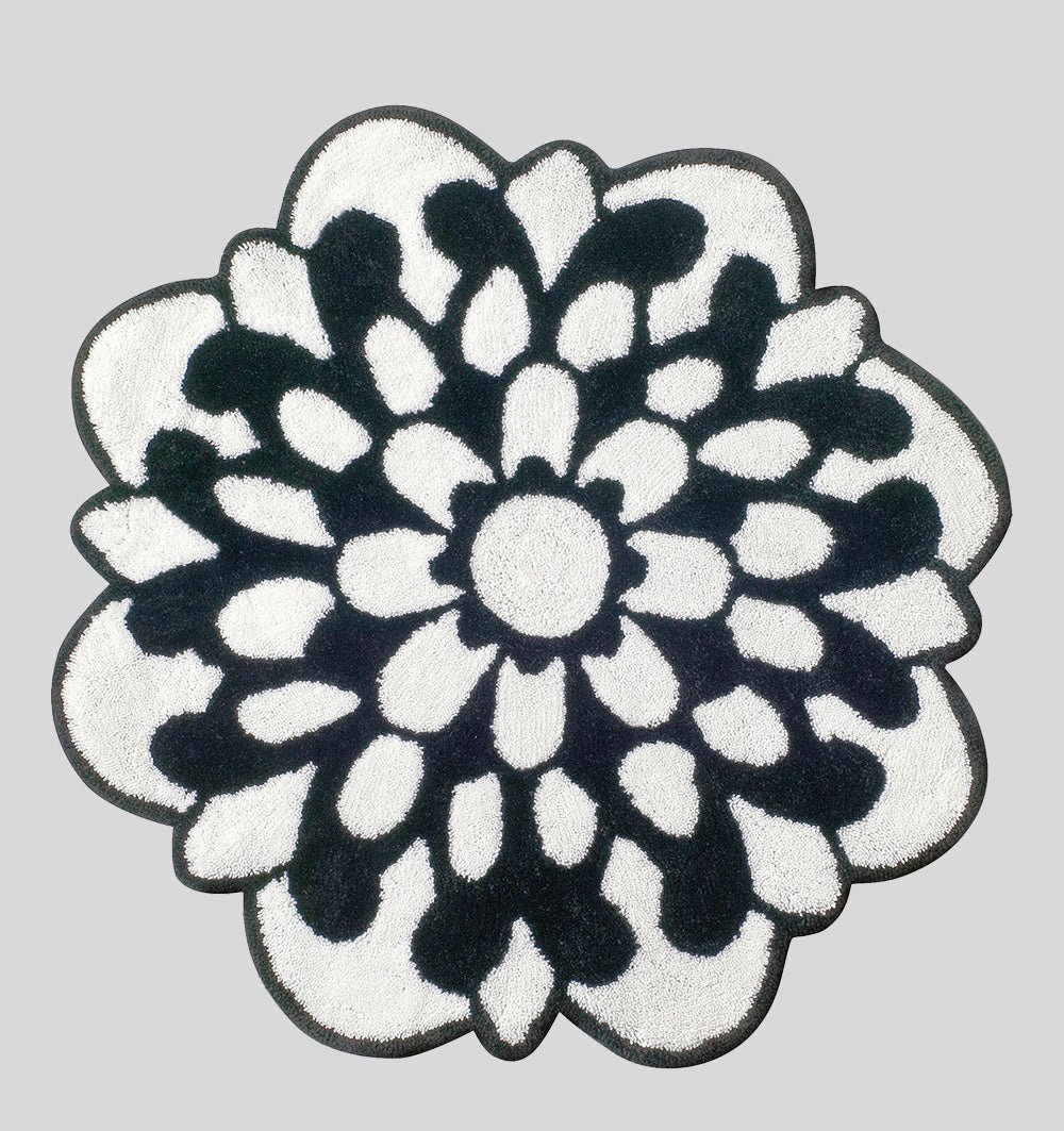 Cotton Bath Rug OTIL WHITE & BLACK MISSONI HOME - HomeFashion