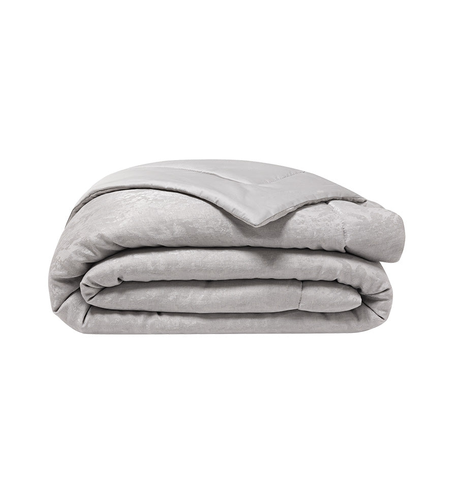 Bedspread Lin & Silk Silver