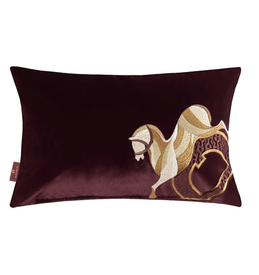 Cushion cover EQUITA BORDEAUX AIGNER - HomeFashion