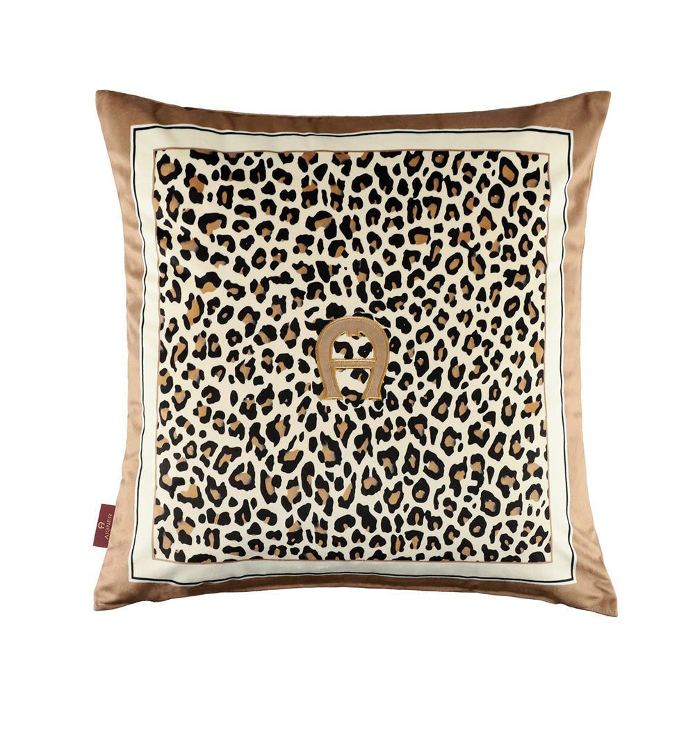 Cushion cover LEO COGNAC AIGNER - HomeFashion