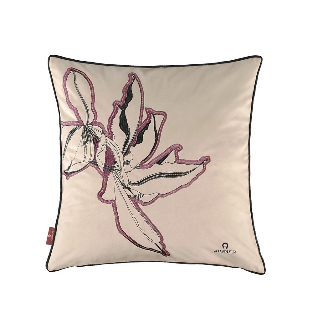 Cushion cover ORCHID BEIGE AIGNER - HomeFashion