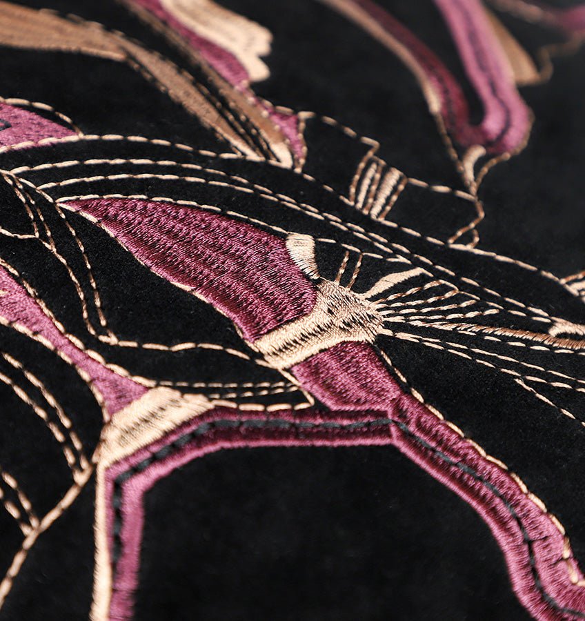 Cushion cover ORCHID BLACK AIGNER - HomeFashion