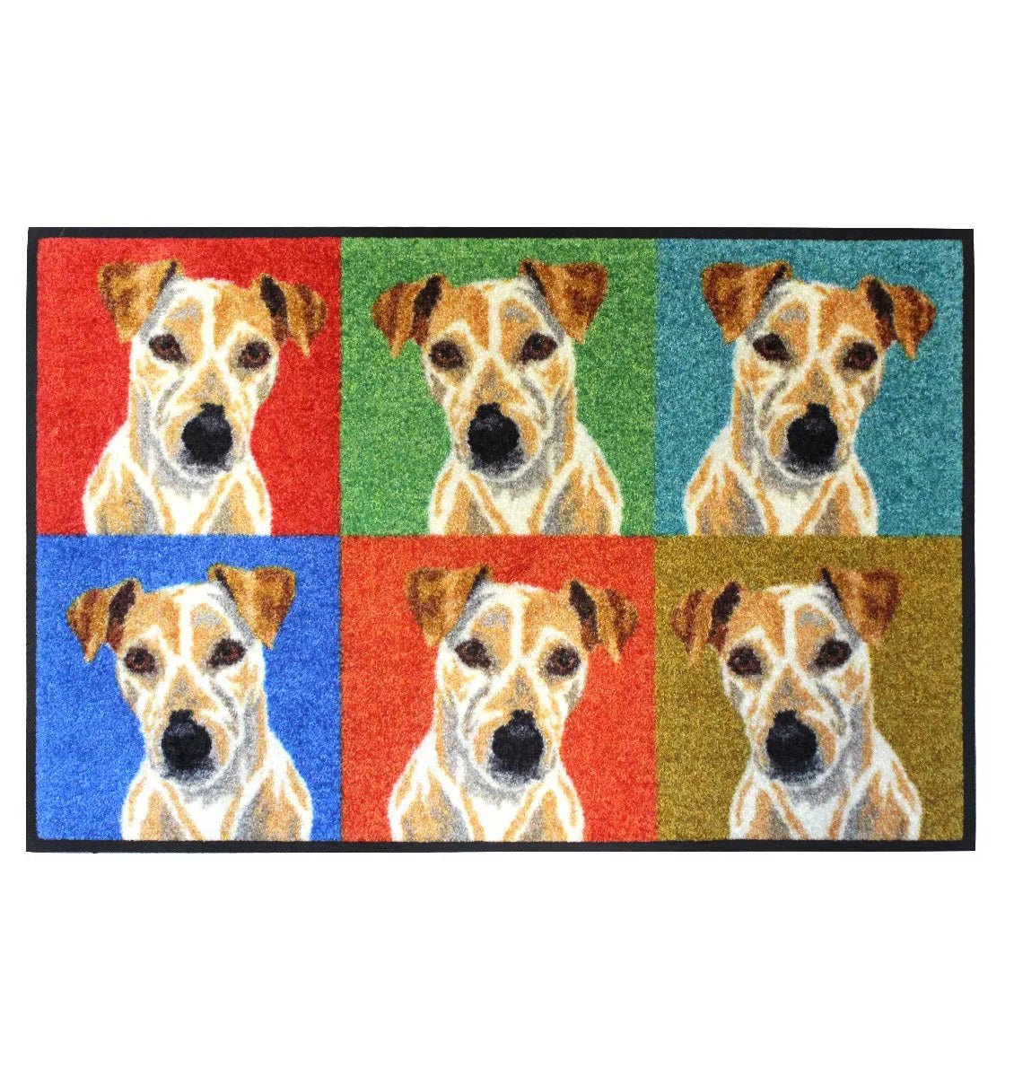 Decorative door mat CHIENS POP ART - HomeFashion