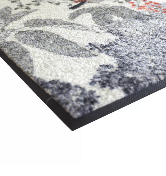 Decorative door mat MONOCHROME FUSAIN - HomeFashion