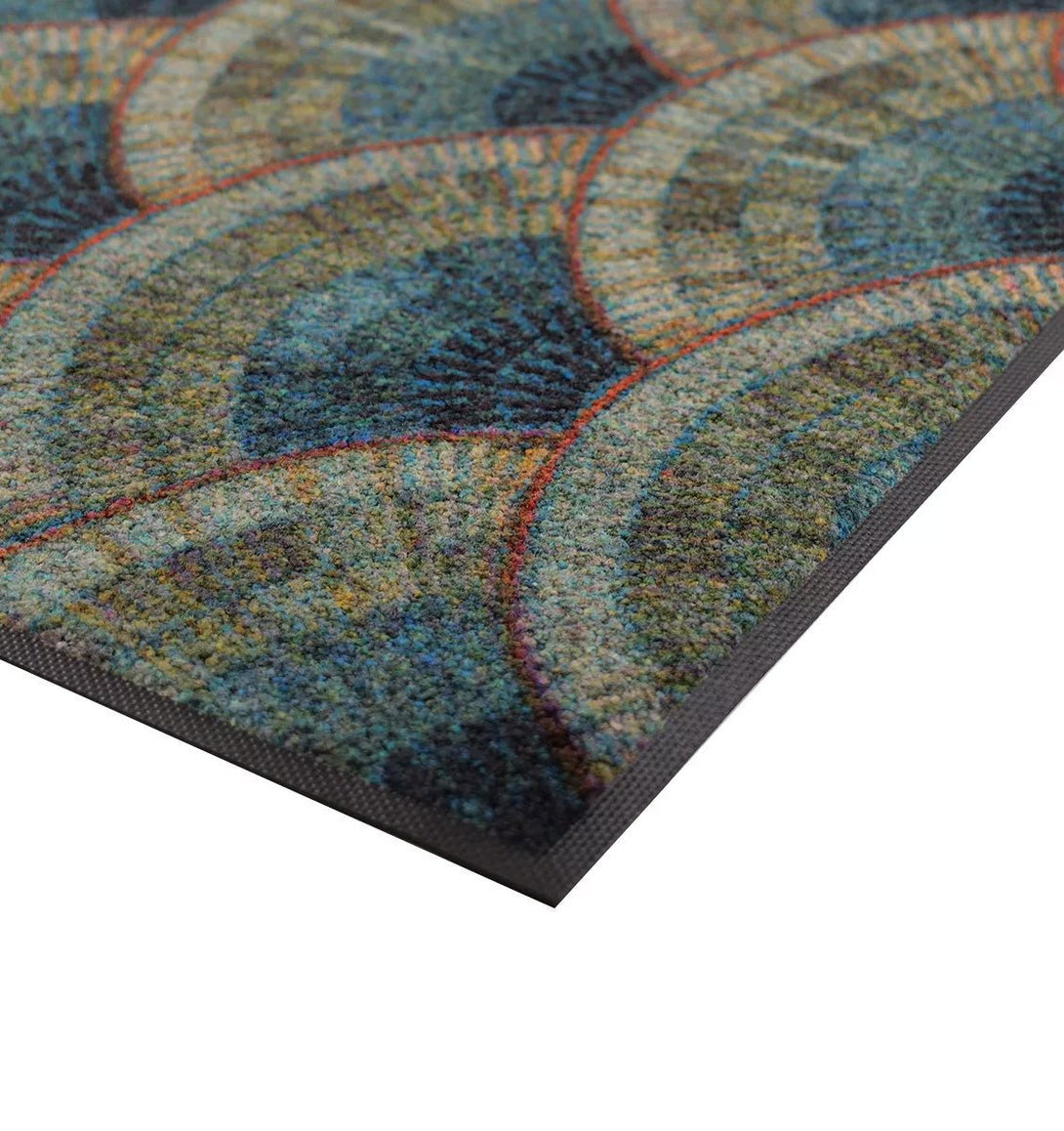 Decorative rug DUCK SCALE - HomeFashion