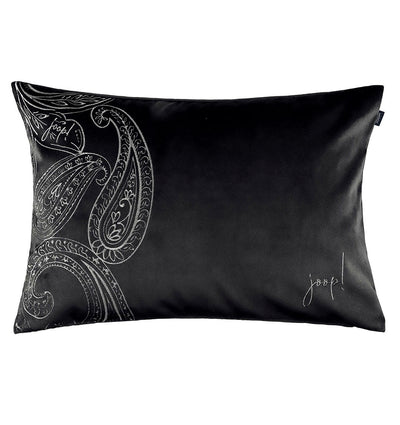 Decorative velour cushion JOOP! PAISLEY BLACK - HomeFashion