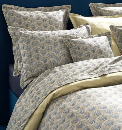 Duvet cover EVENTAILS ARGILE - HomeFashion