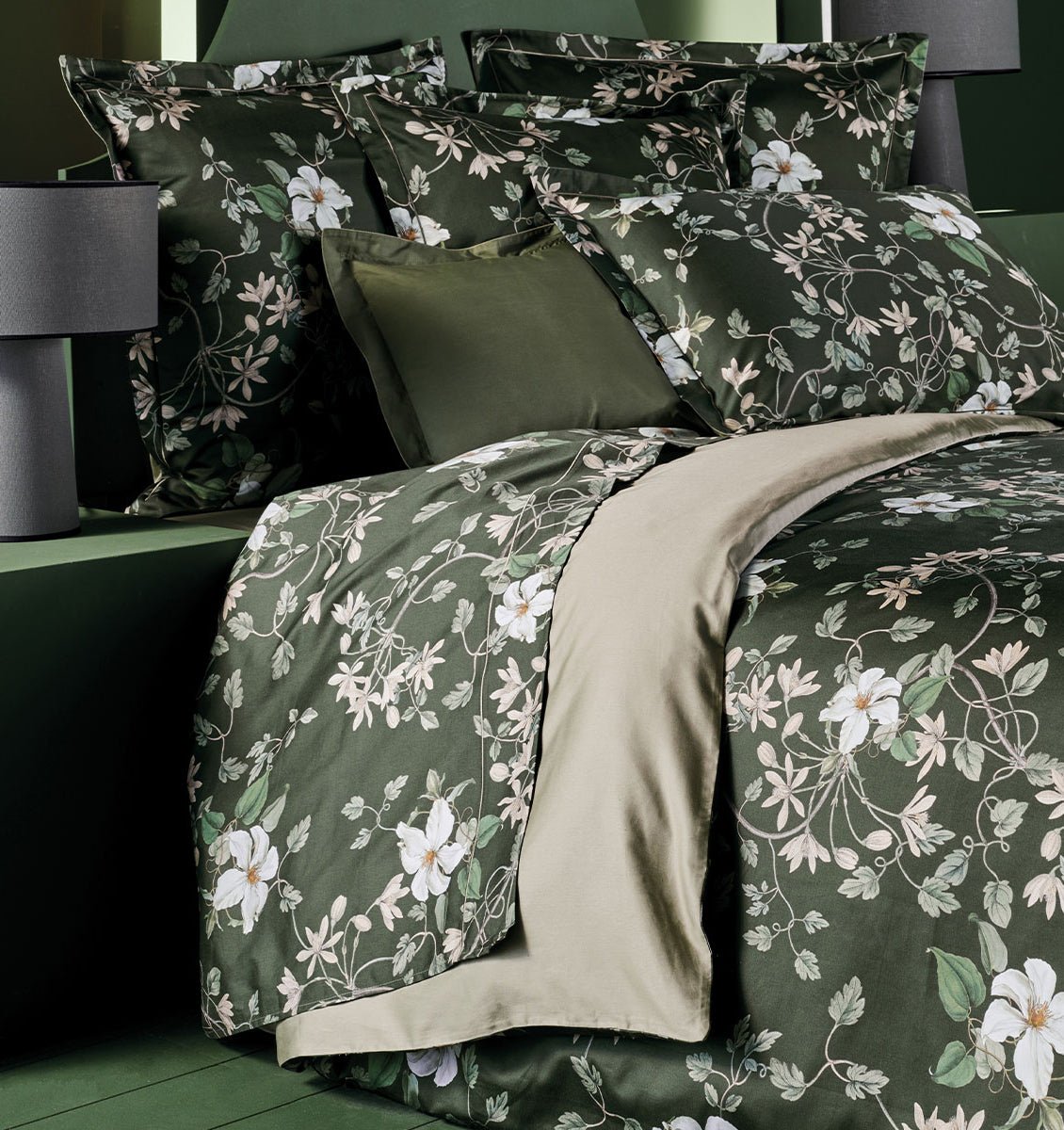 Duvet cover GARDENIAS MOUSSE - HomeFashion