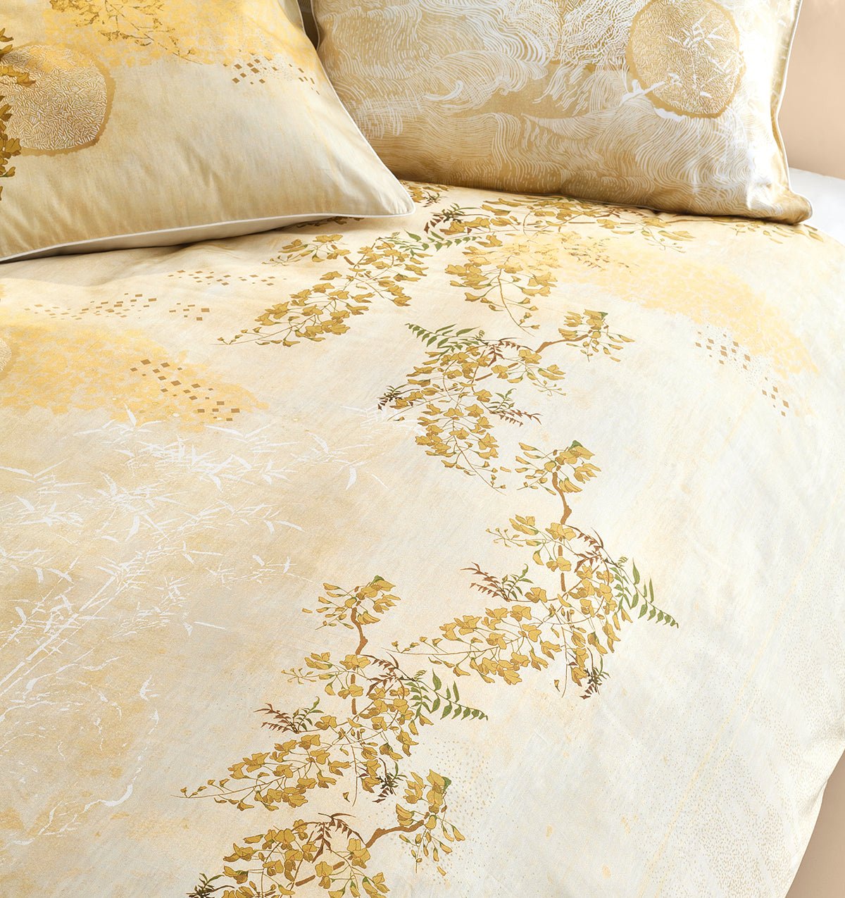 Duvet cover SOLEIL D'OR DORE - HomeFashion