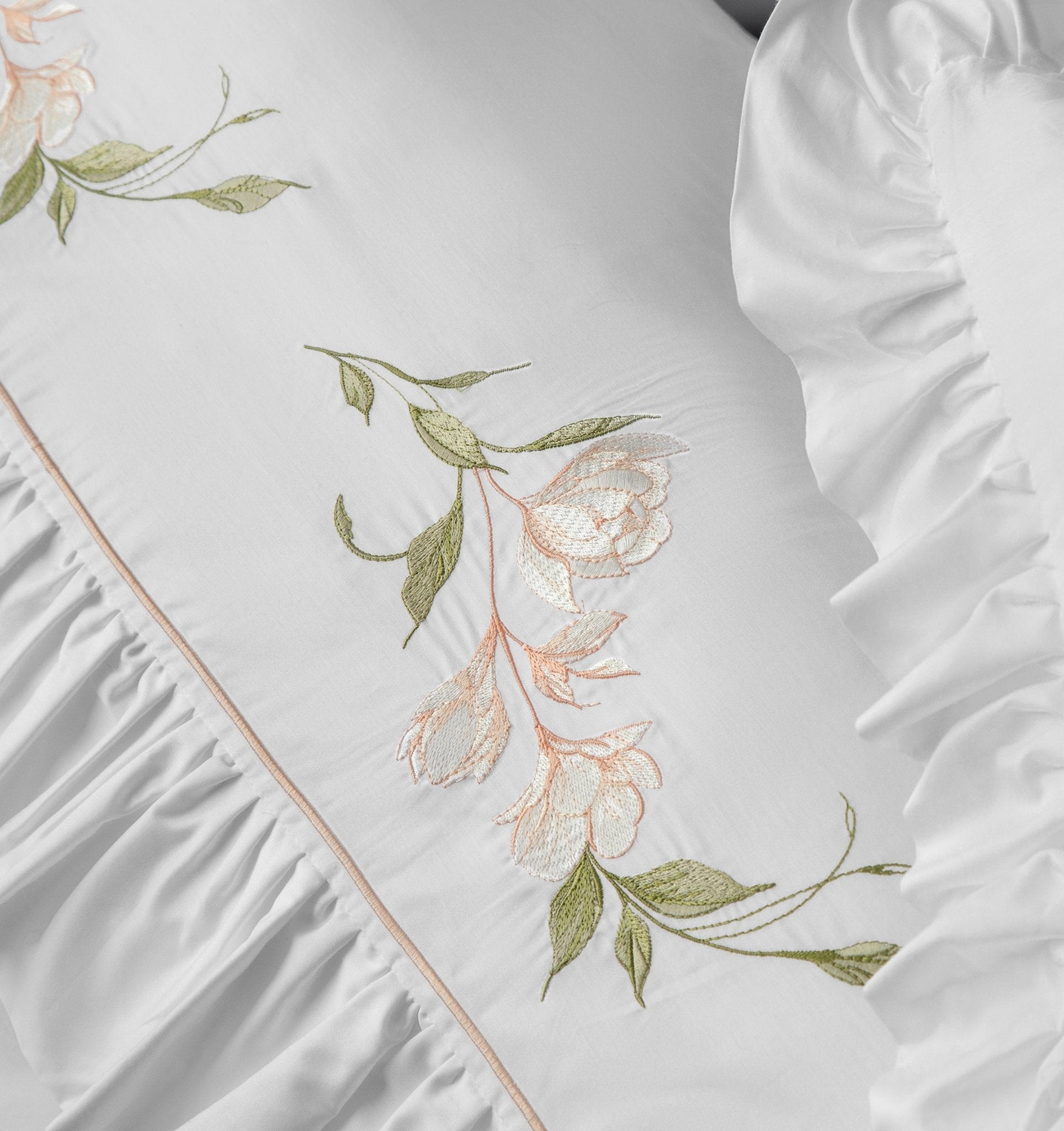 Embroidery Tencel Duvet Cover Set BOVARY - HomeFashion