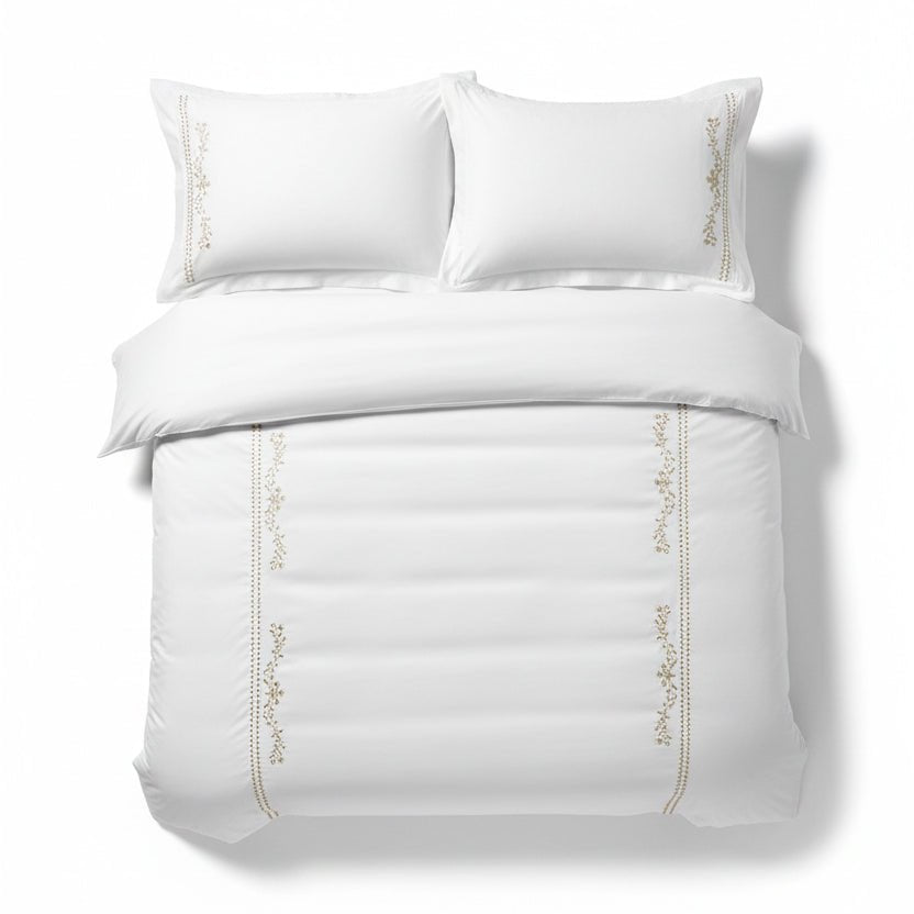 Embroidery Tencel Duvet Cover Set FIBULA - HomeFashion