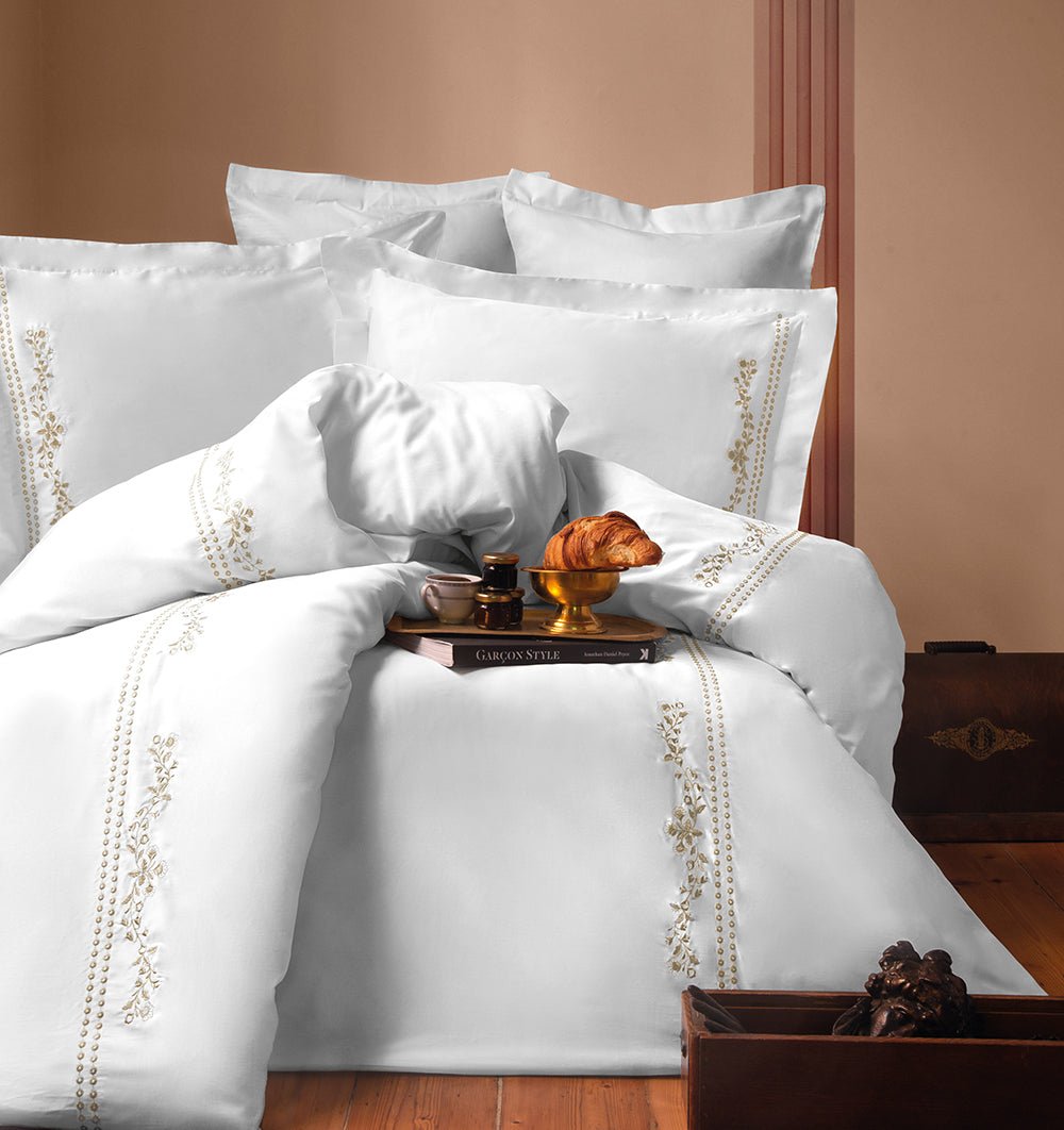 Embroidery Tencel Duvet Cover Set FIBULA - HomeFashion