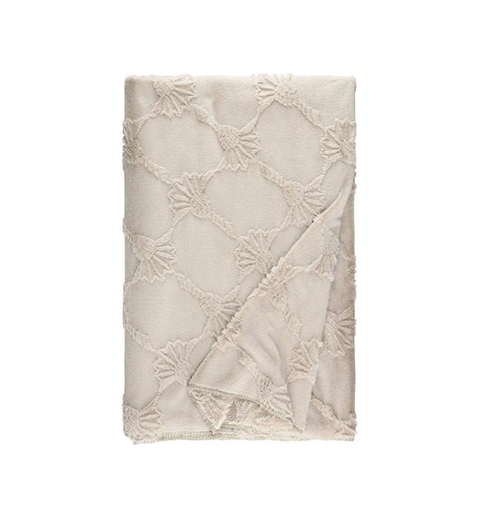 Fleece Plaid JOOP! SUBLIME TAUPE - HomeFashion