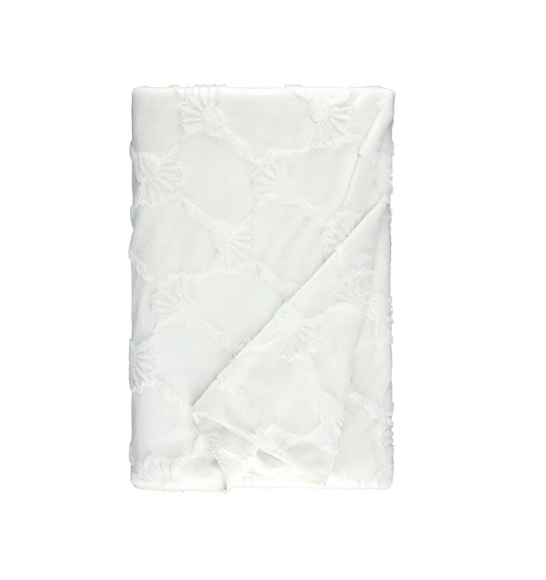 Fleece Plaid JOOP! SUBLIME WHITE - HomeFashion