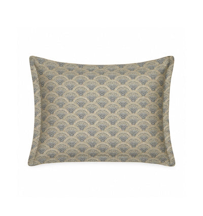 French satin pillowcase EVENTAILS ARGILE - HomeFashion