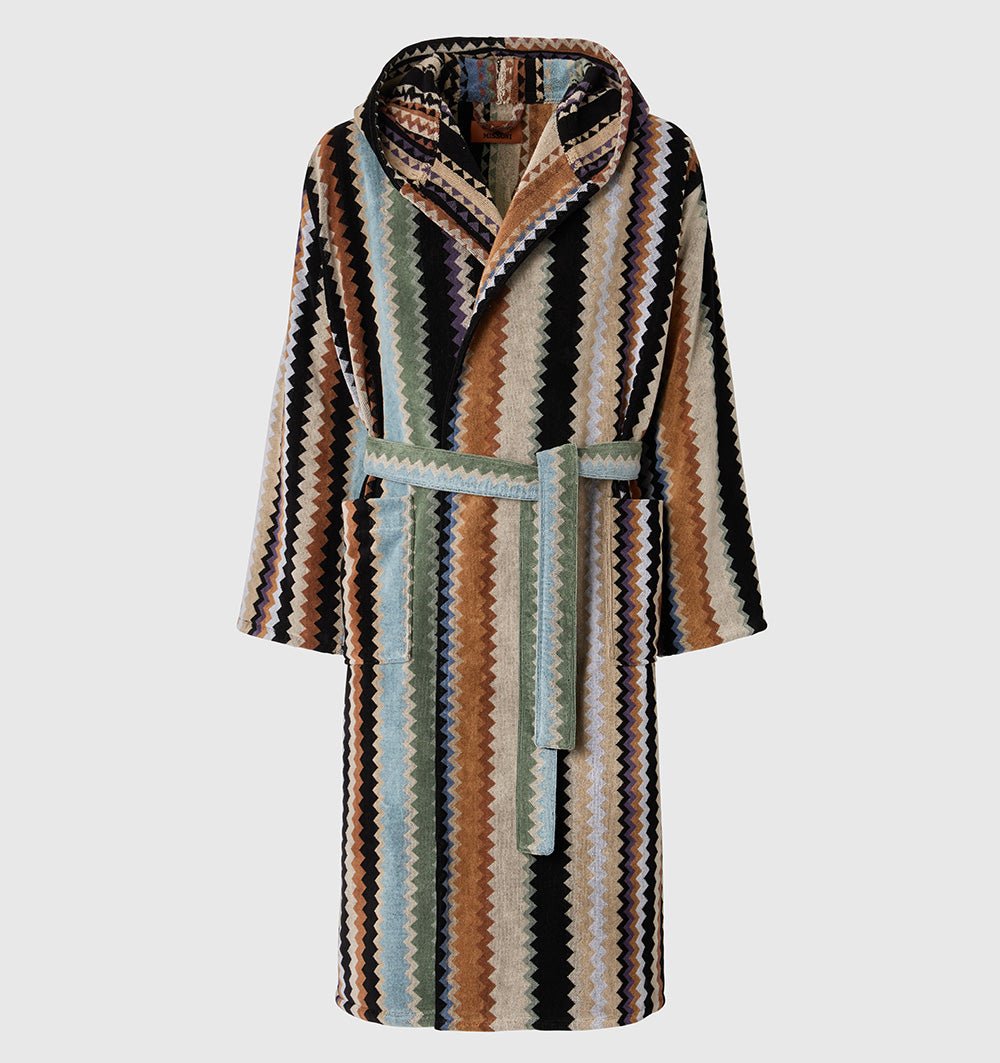 Hooded Bathrobe CURT BROWN MISSONI HOME - HomeFashion