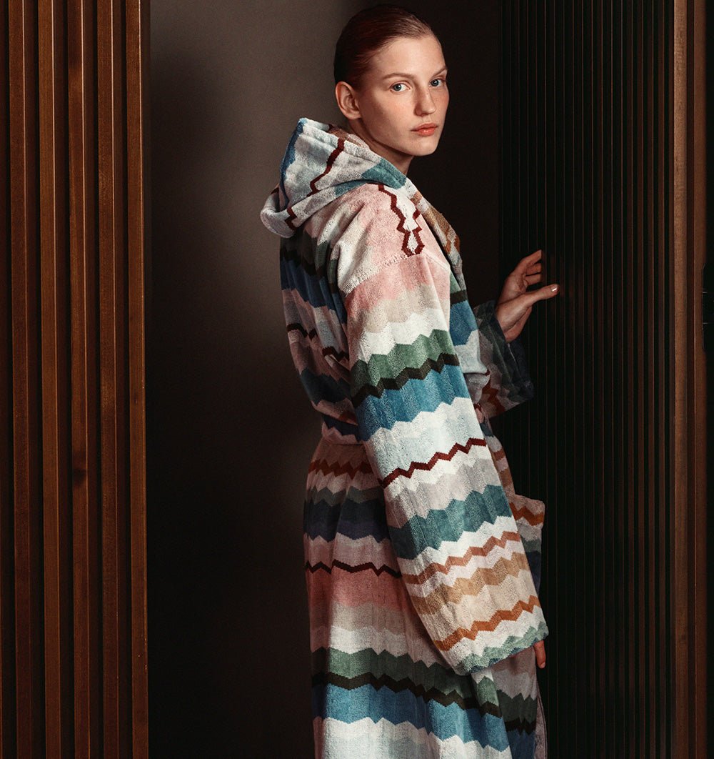 Hooded Bathrobe EVA Missoni Home - HomeFashion