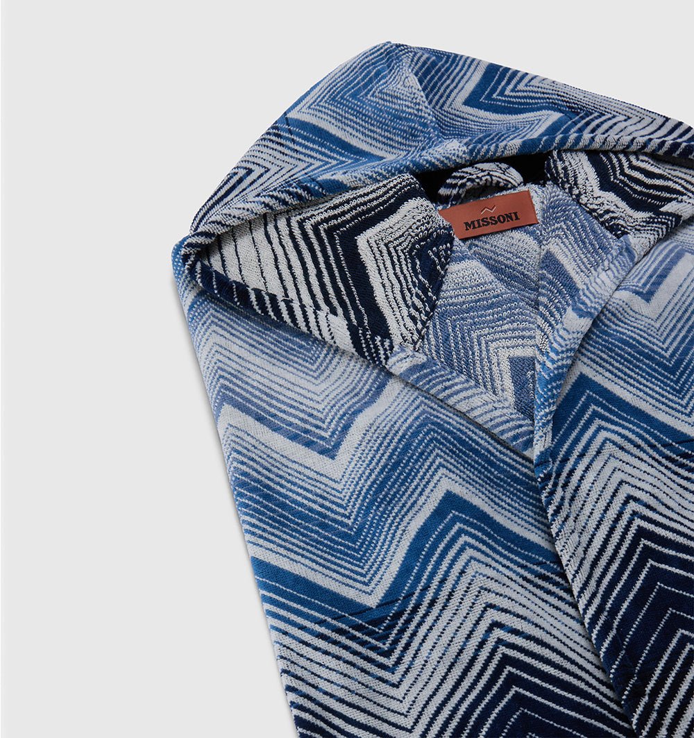Hooded Bathrobe MAREA BLUE MISSONI HOME - HomeFashion
