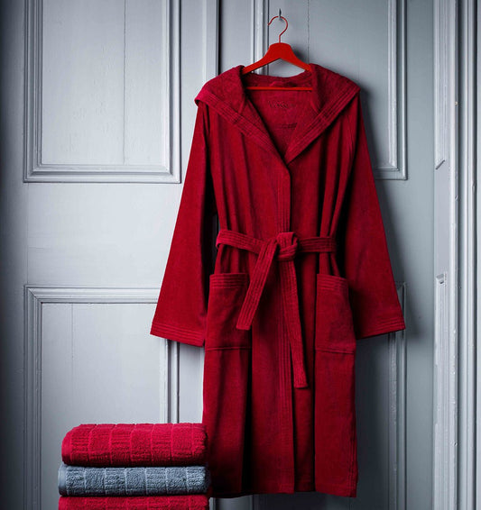 Hooded bathrobe TEXAS - HomeFashion