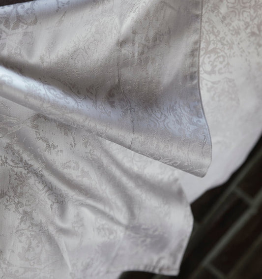 Jacquard satin duvet cover QUANTIQUE - HomeFashion