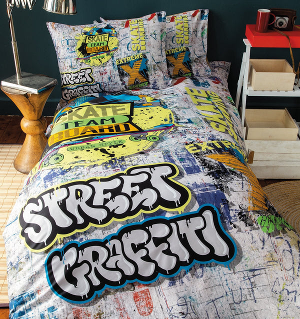 Kids bedding set STREET - HomeFashion