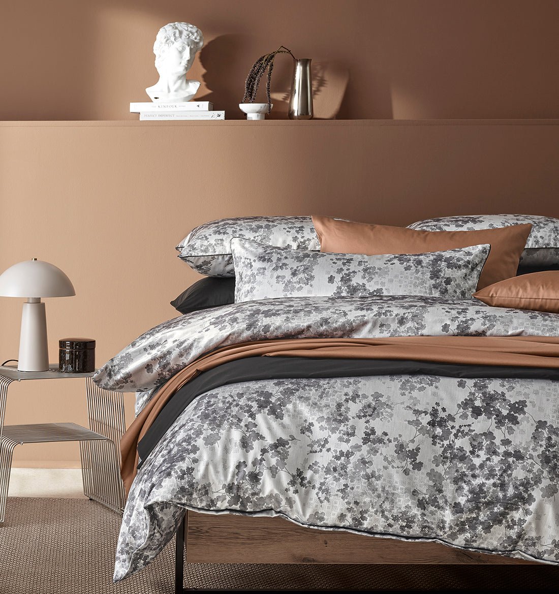 Maco-satin bed linen FLORA - HomeFashion
