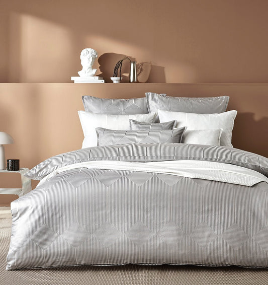 Maco-satin bed linen LACCIO BEIGE - HomeFashion