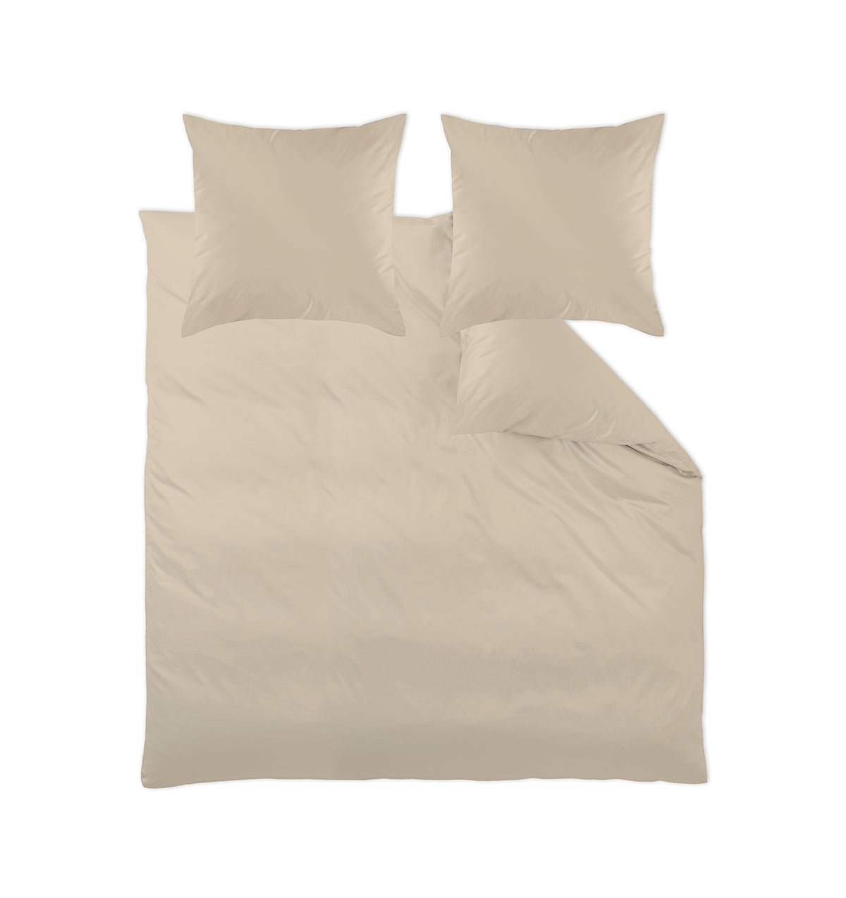 Maco-satin bed linen SELECT PEANUT - HomeFashion