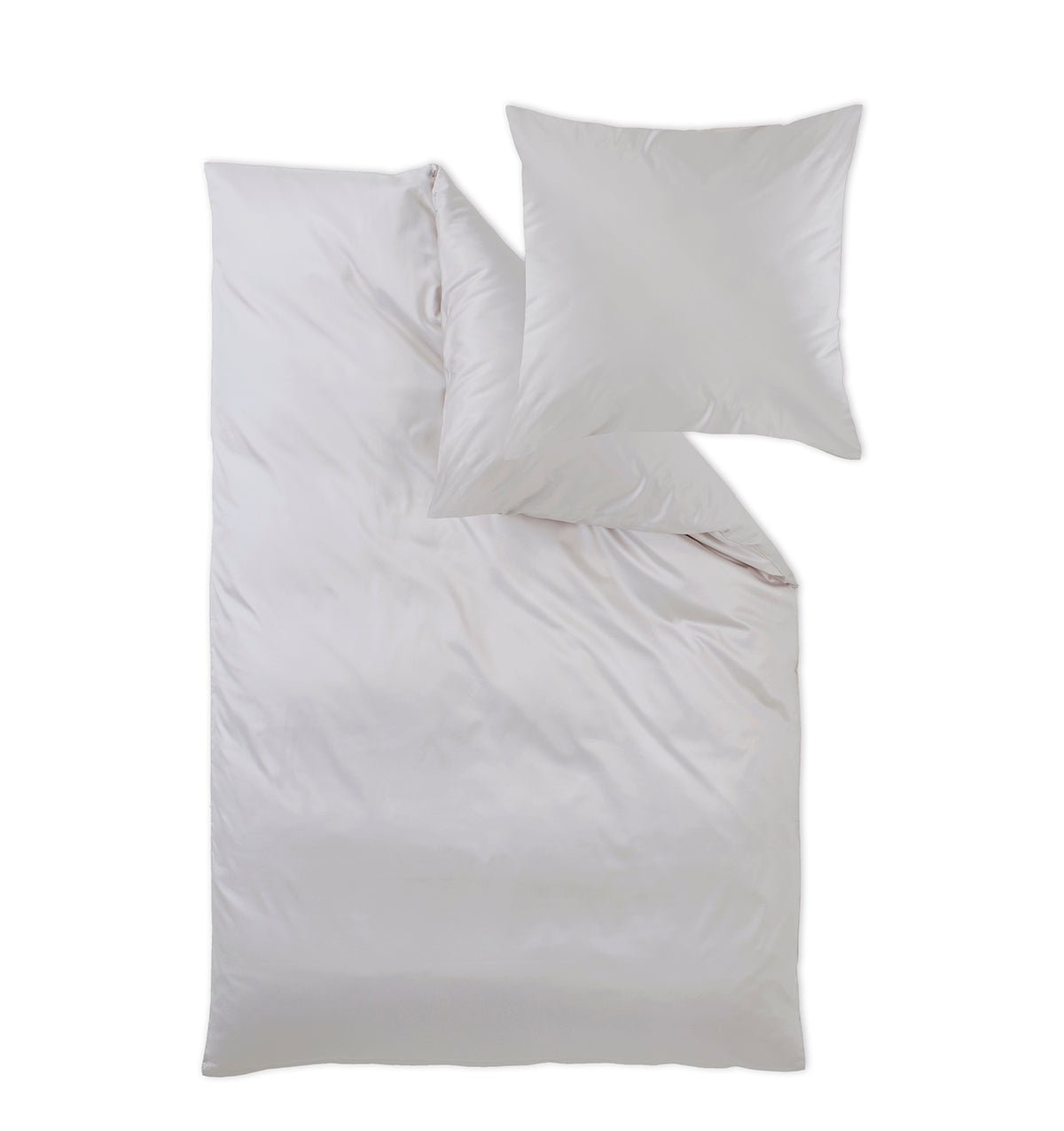 Maco-satin bed linen SELECT PEBBLE - HomeFashion