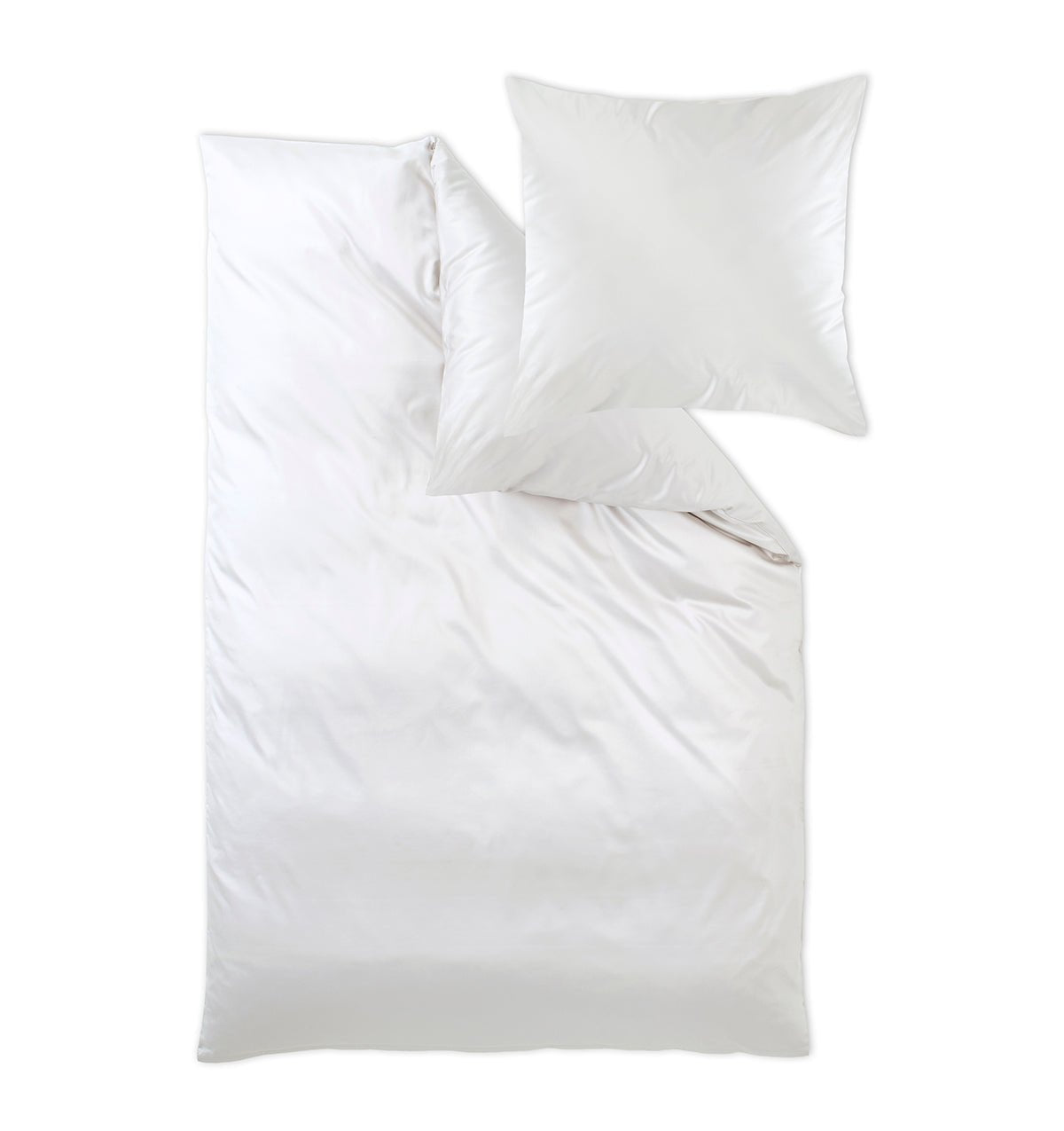 Maco-satin bed linen SELECT WHITE - HomeFashion