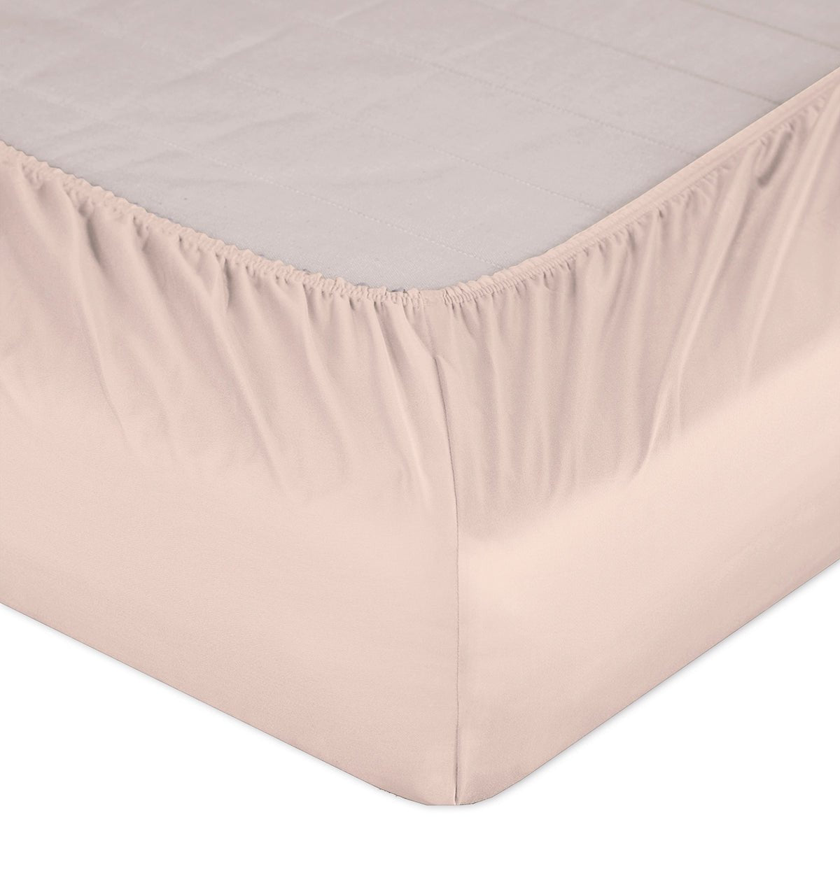 Maco-Satin fitted bed sheet SELECT ROSE - HomeFashion